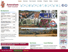 Tablet Screenshot of amersham-tc.gov.uk